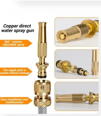 High Pressure Brass Nozzle (Pack of 1) - GADGETA2Z
