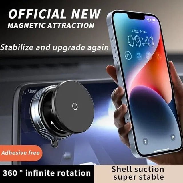 Magnetic Suction Phone Holder - GADGETA2Z