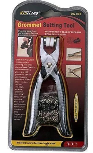 Metal Studs- 50 Sets Silver Colors 9.5mm Metal Copper Prong Snap Buttons With Pliers - GADGETA2Z