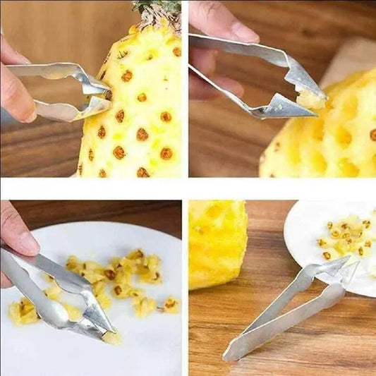Stainless Steel Pineapple Eye Remover Clip - GADGETA2Z