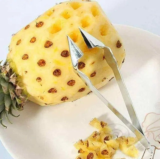 Stainless Steel Pineapple Eye Remover Clip - GADGETA2Z