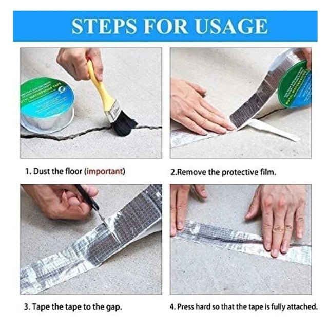 Waterproof and Heat Resistant Aluminum Foil Leak Proof (Pack of 2) - GADGETA2Z